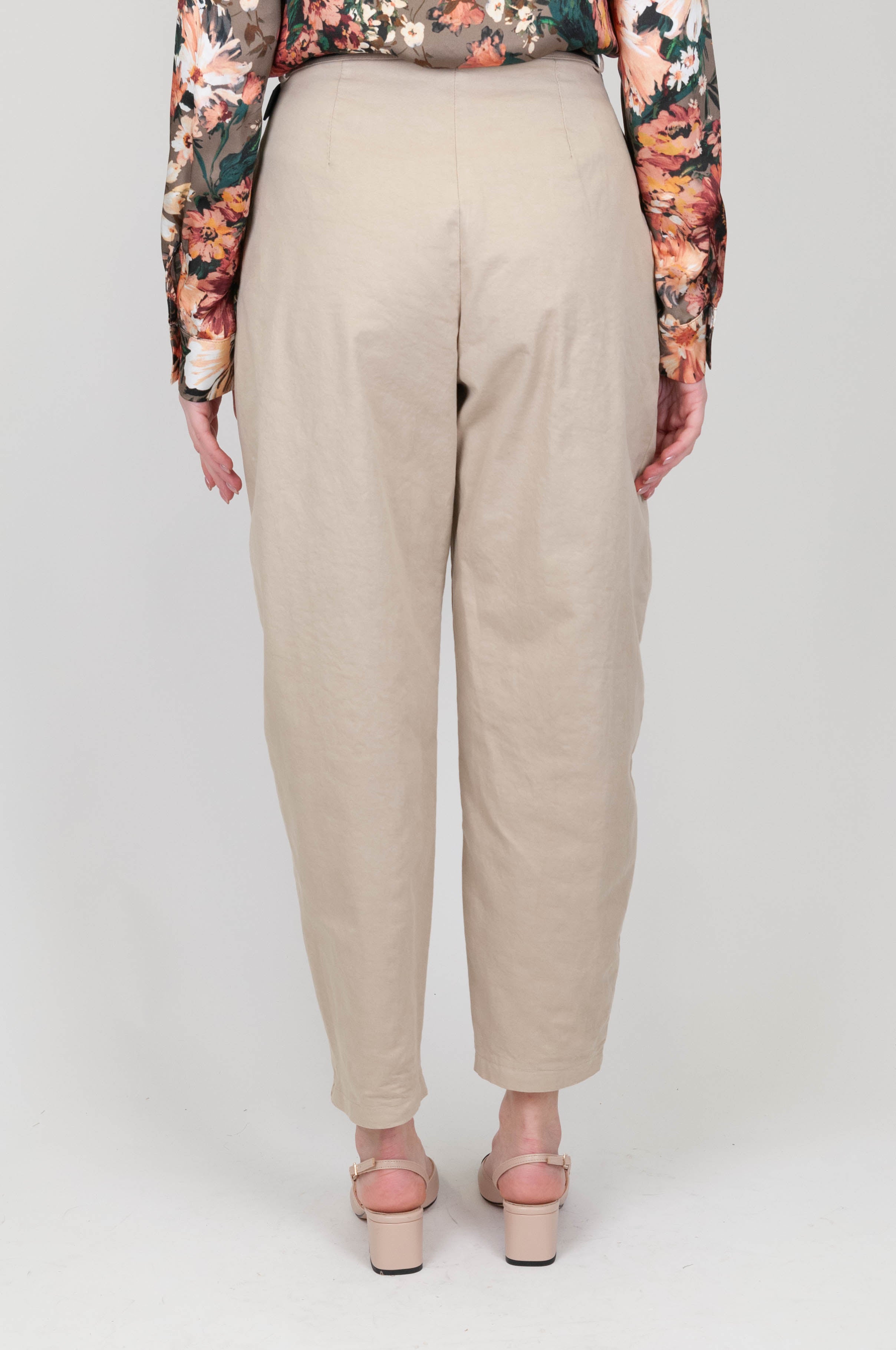 Haveone - Pantalone carrot con pinces