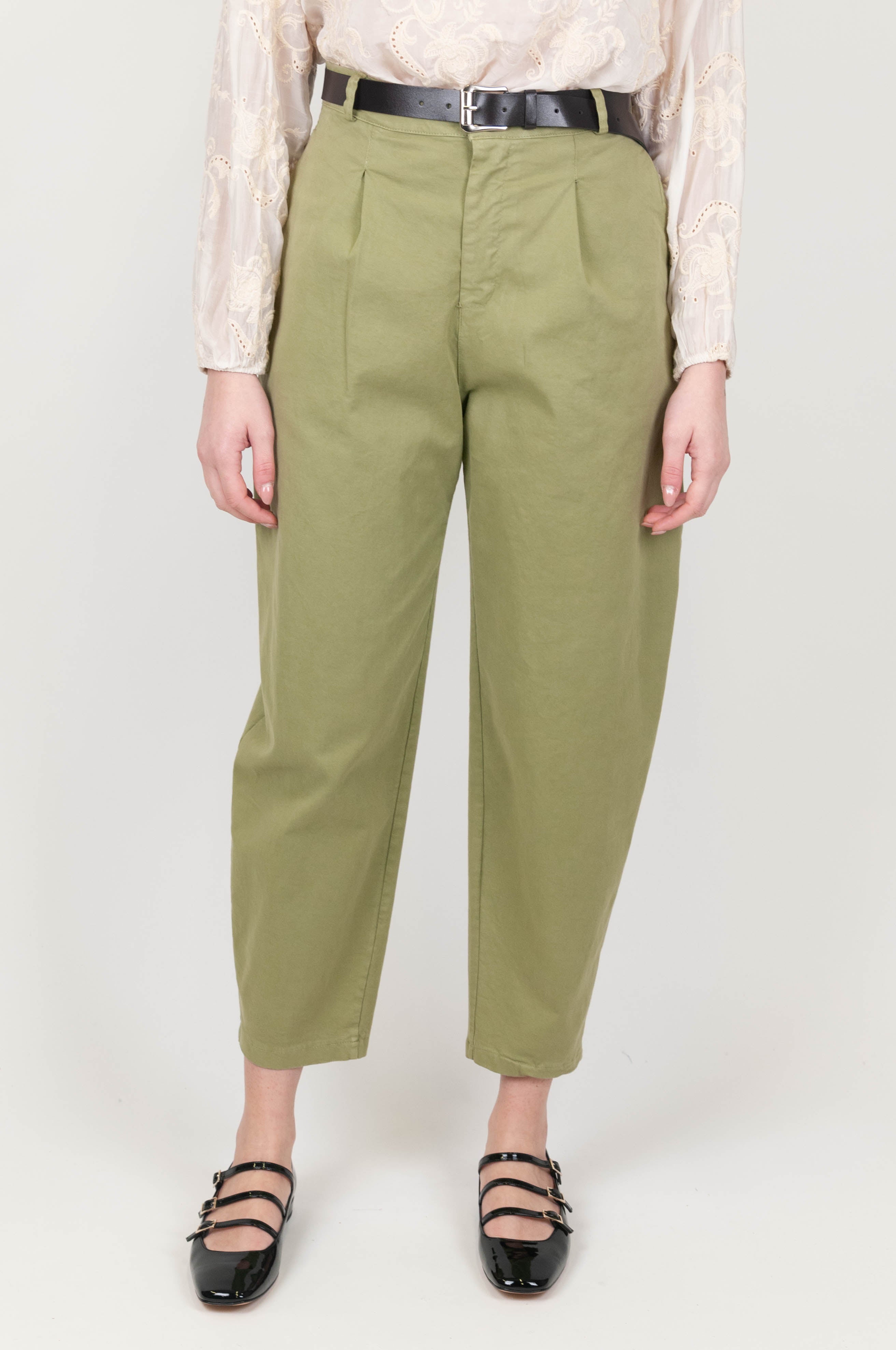 Haveone - Pantalone carrot con pinces