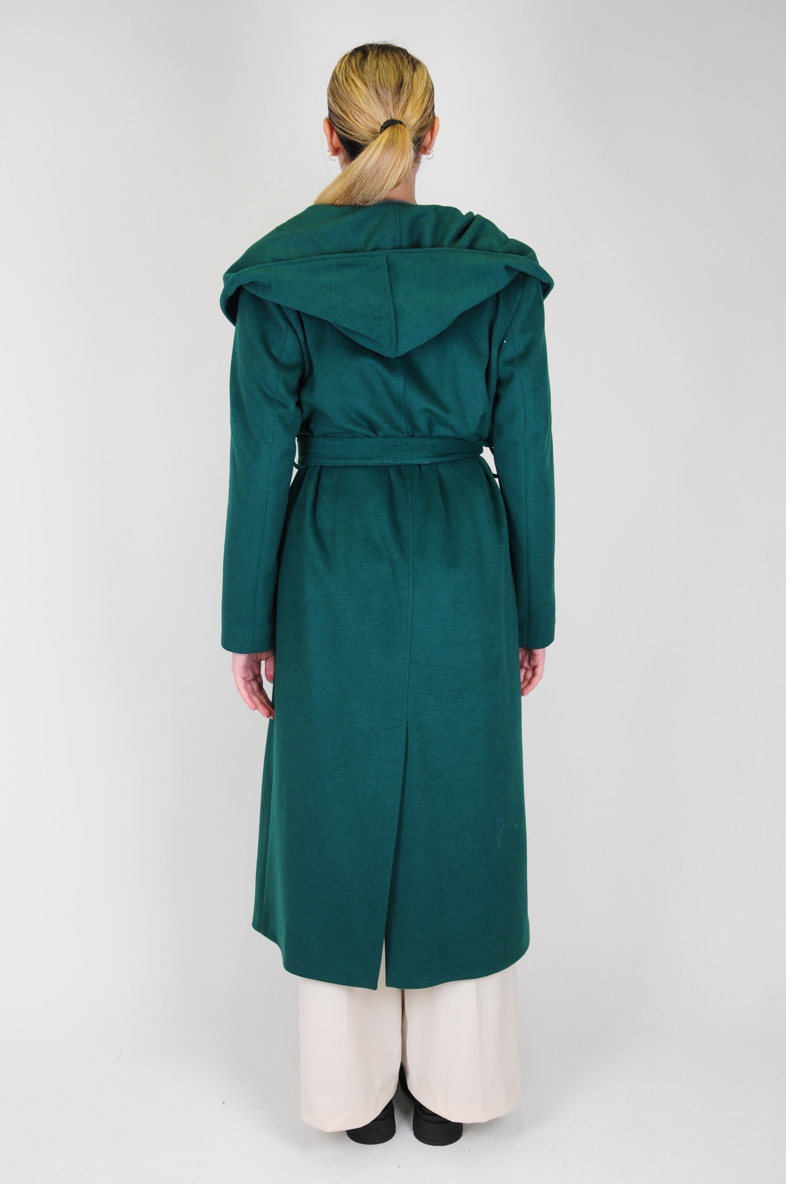 Maryley - Hooded wrap coat