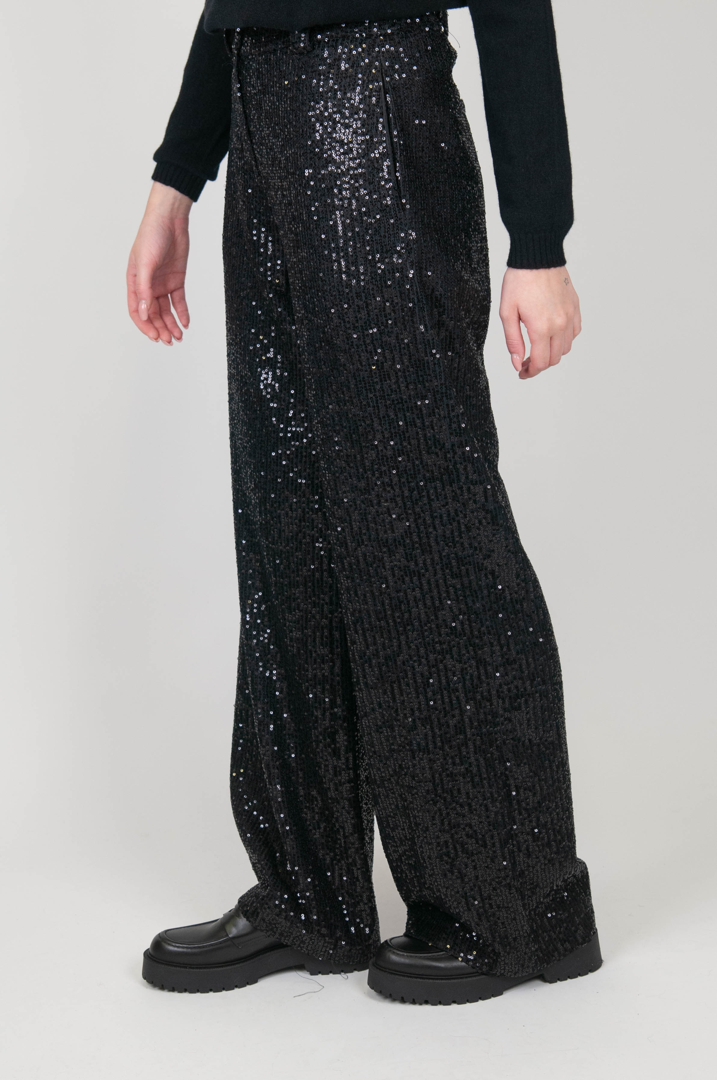 Tension in - Palazzo trousers in sequins