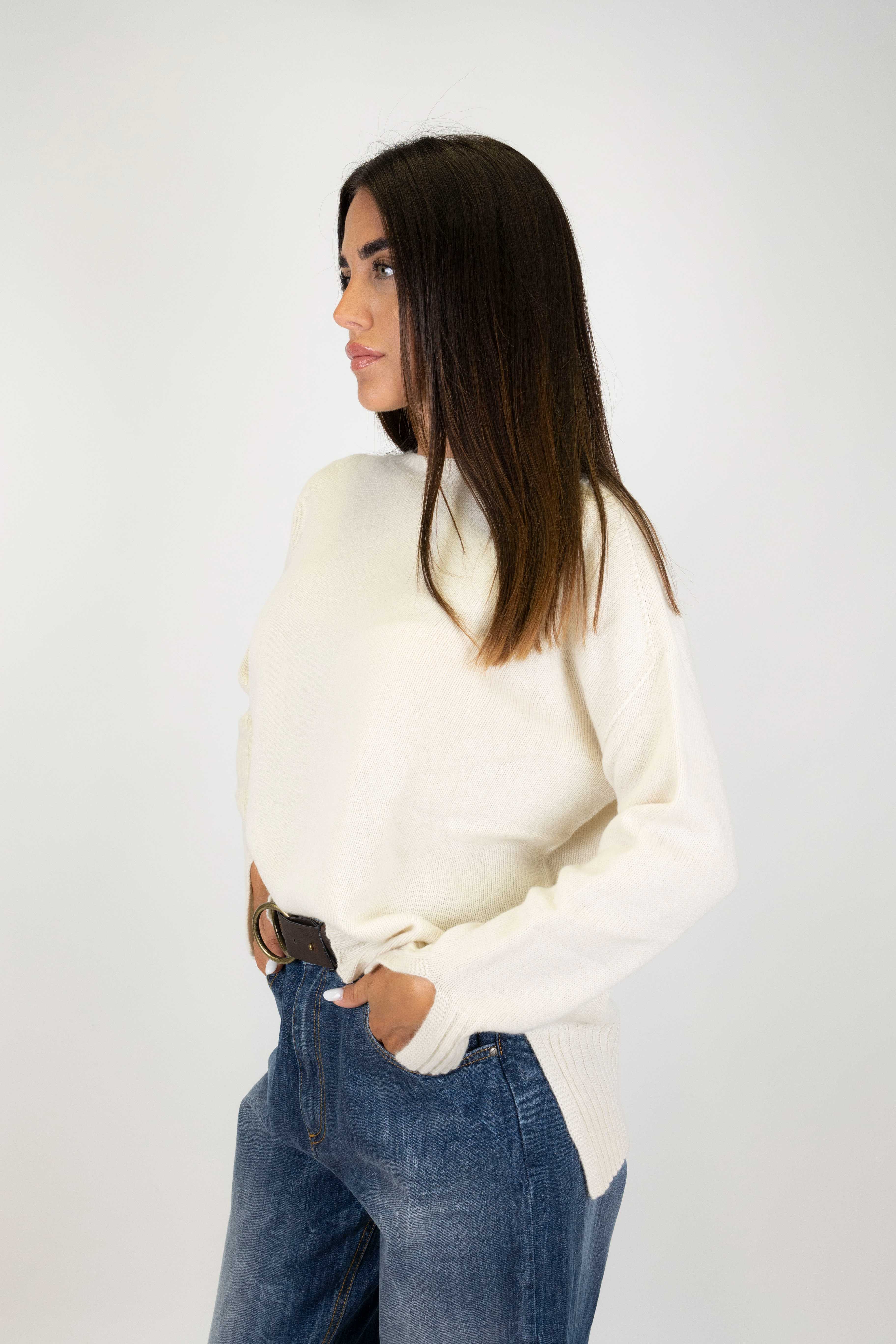 Tension in - 100% cashmere oversized sweater