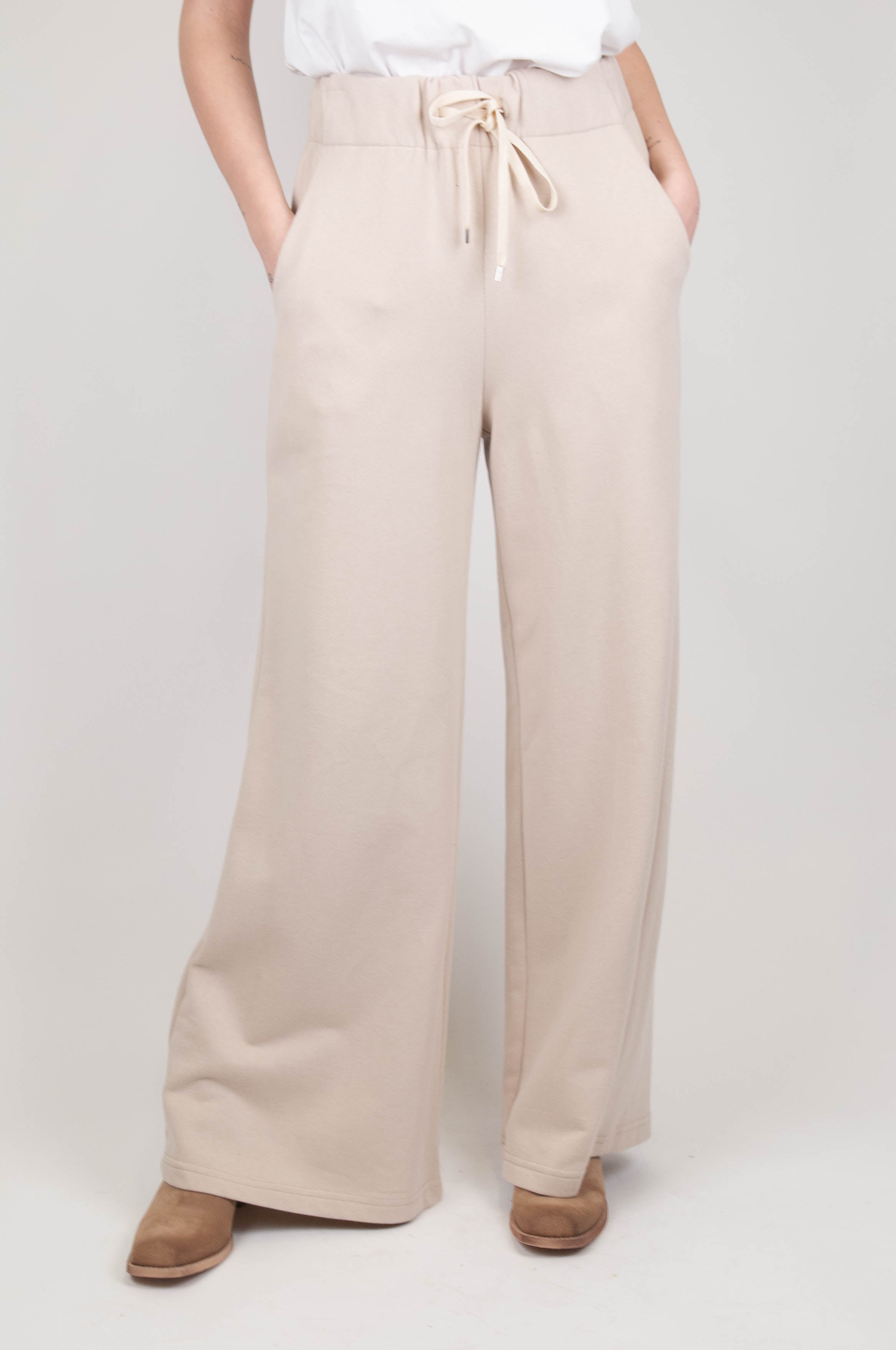 Tension in - Palazzo trousers in fleece