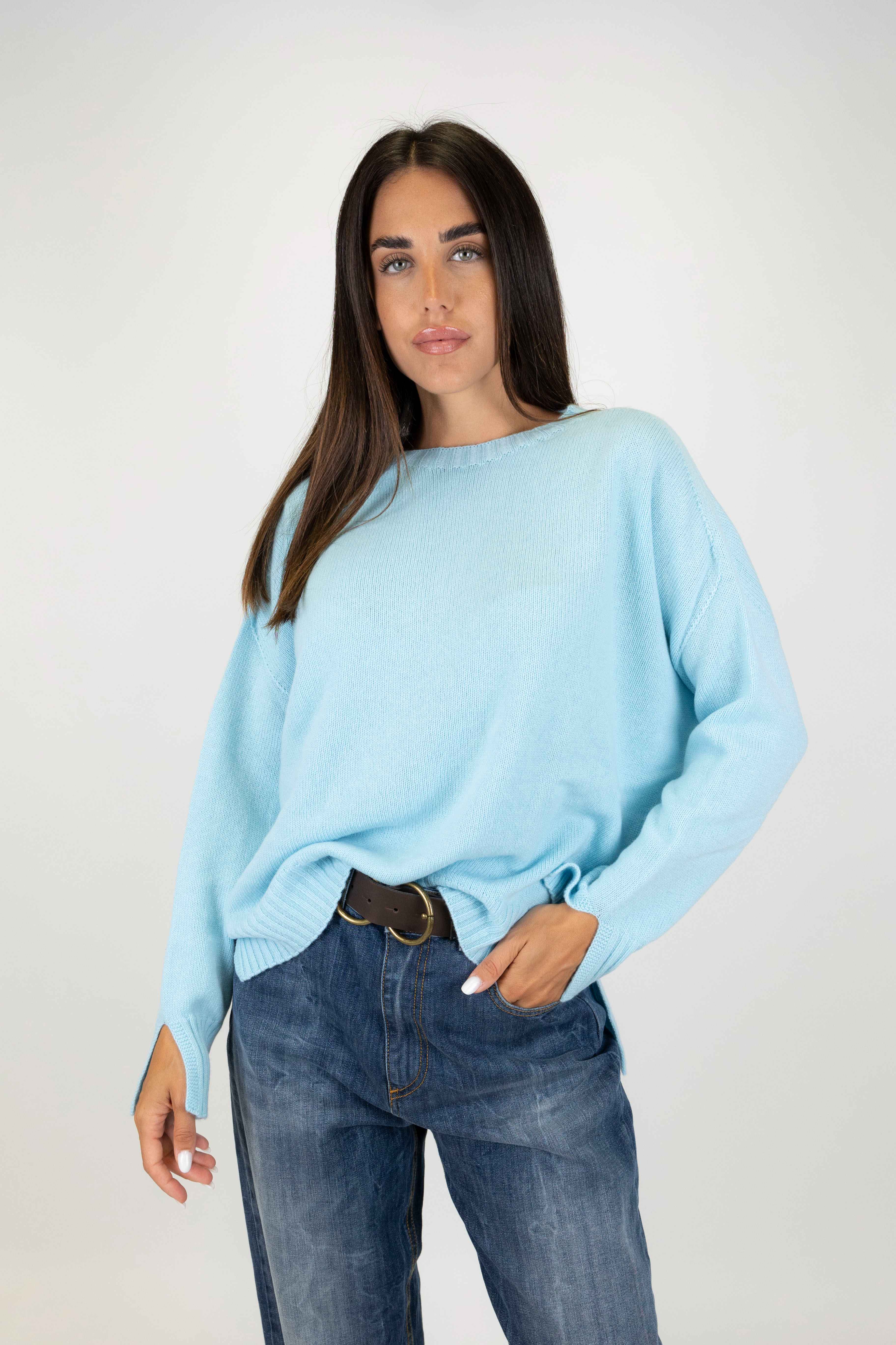 Tension in - 100% cashmere oversized sweater