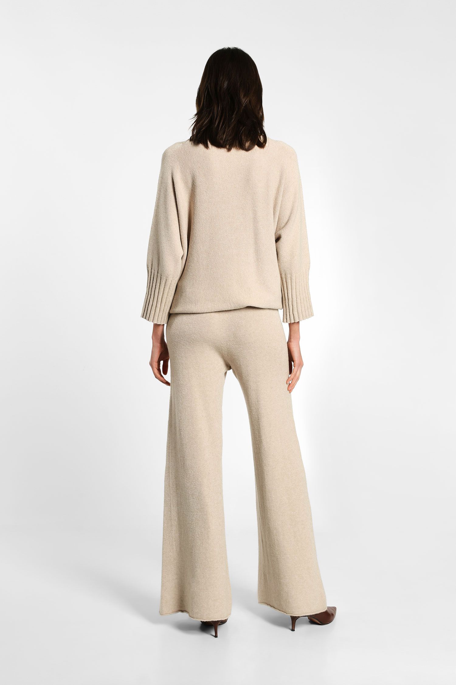 Imperial - Palazzo trousers with drawstring