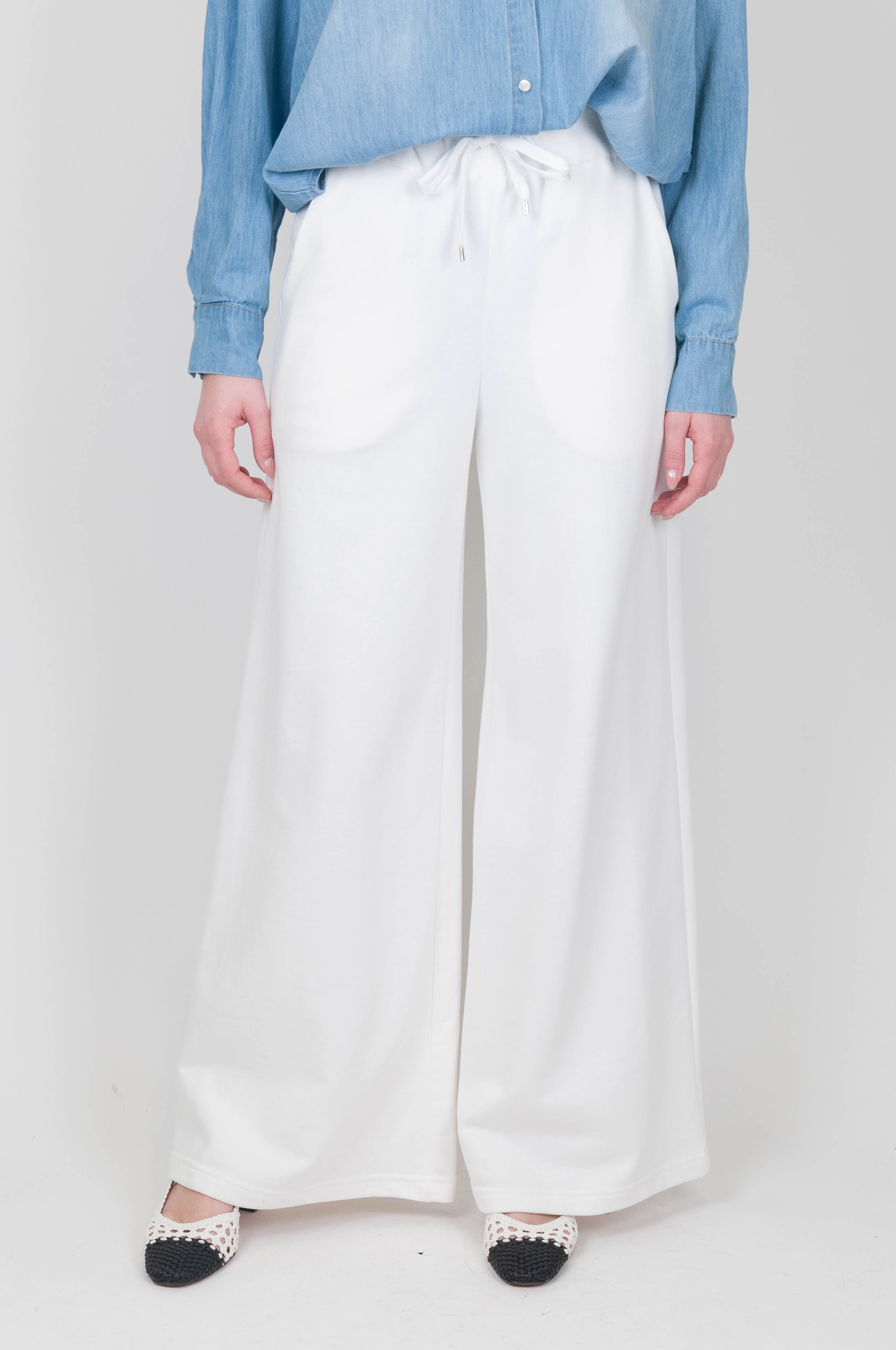 Tension in - Palazzo trousers in fleece